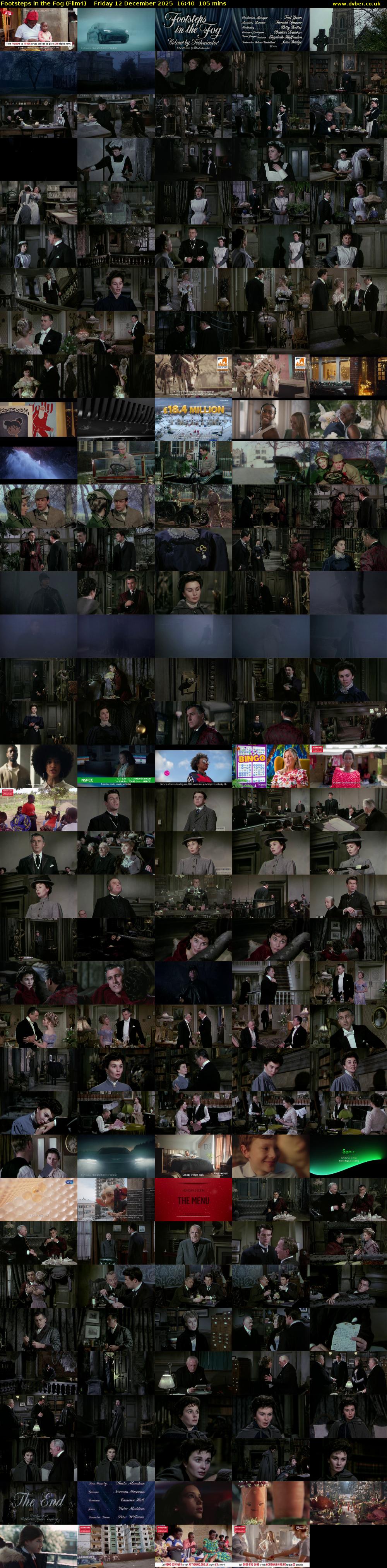 Footsteps in the Fog (Film4) Friday 12 December 2025 16:40 - 18:25