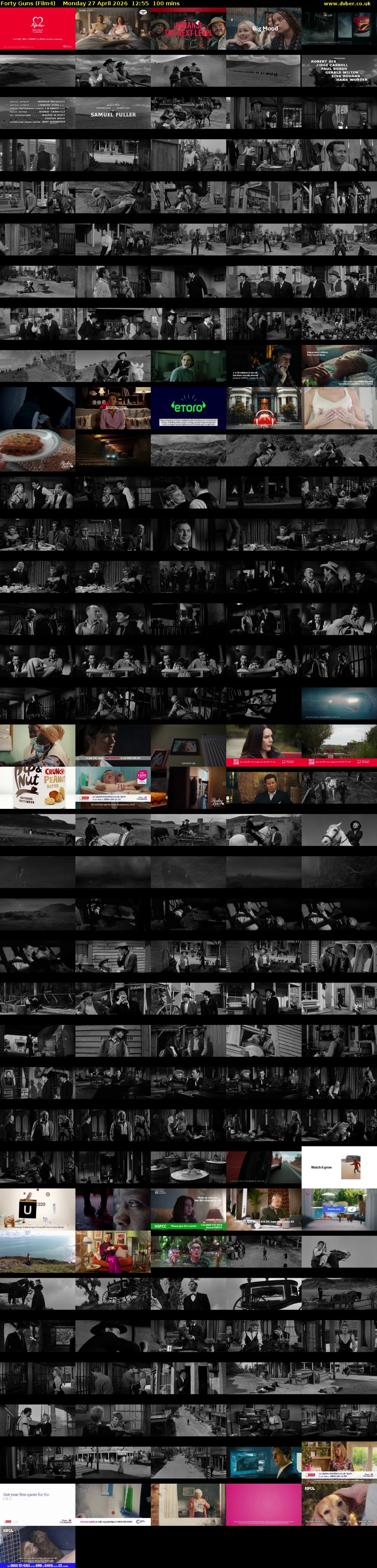 Forty Guns (Film4) Monday 27 April 2026 12:55 - 14:35