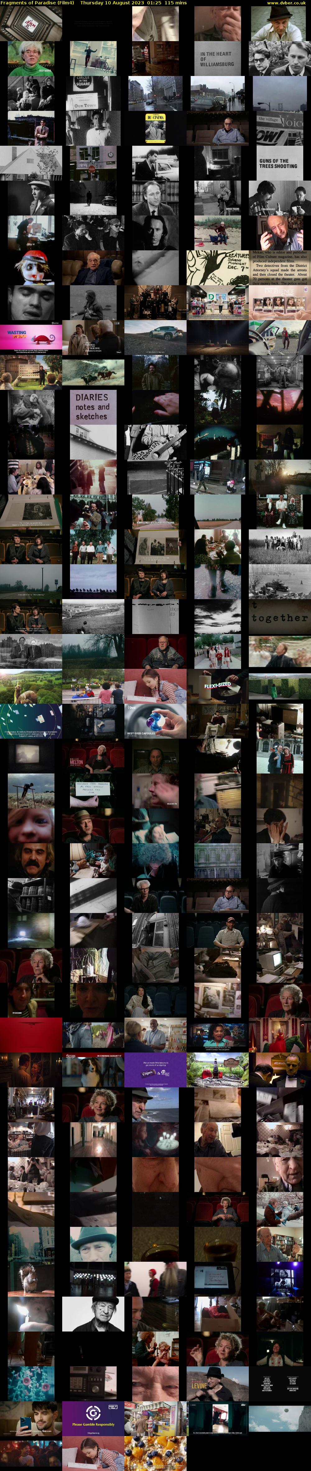 Fragments of Paradise (Film4) Thursday 10 August 2023 01:25 - 03:20