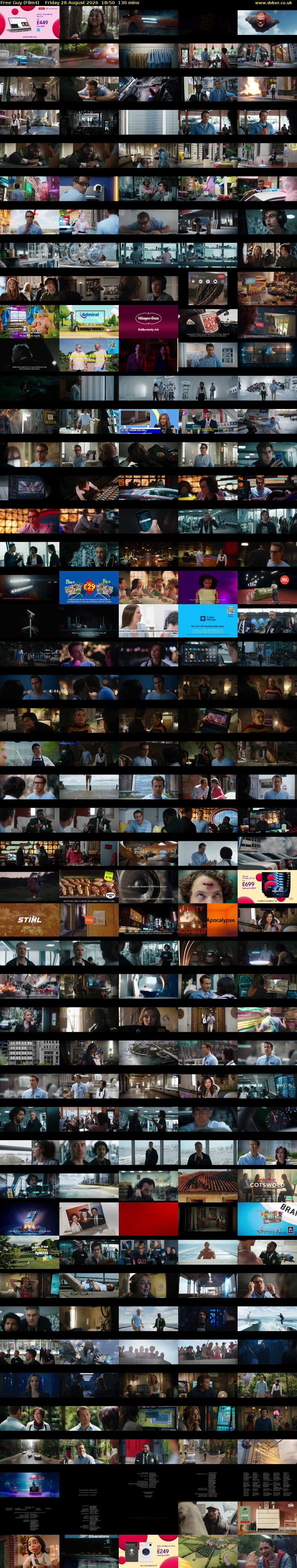 Free Guy (Film4) Friday 28 August 2026 18:50 - 21:00