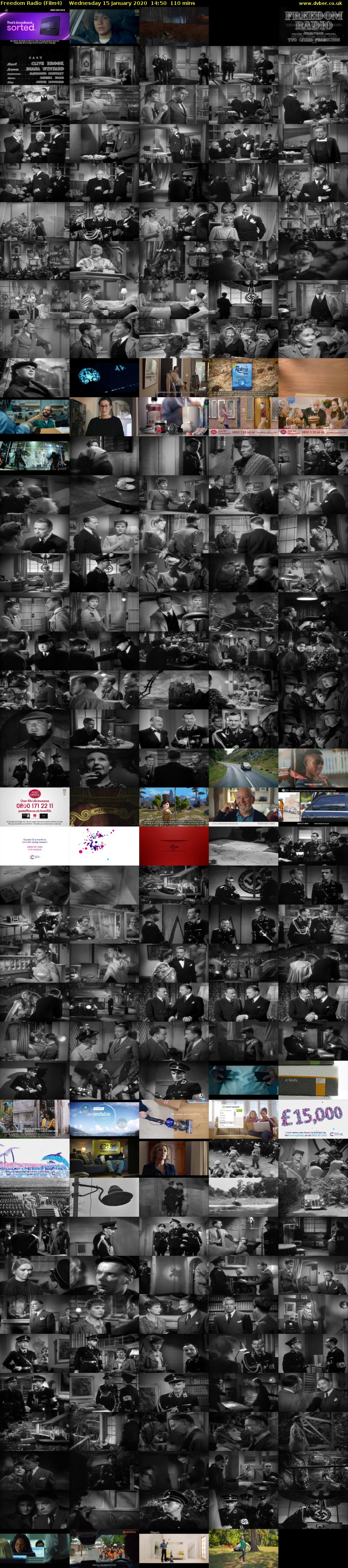 Freedom Radio (Film4) Wednesday 15 January 2020 14:50 - 16:40