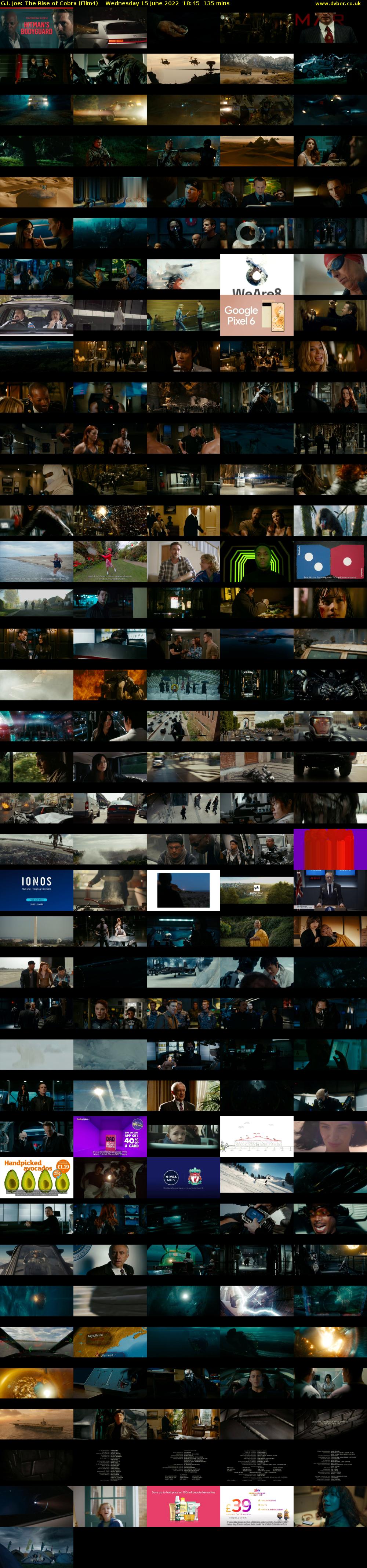 G.I. Joe: The Rise of Cobra (Film4) Wednesday 15 June 2022 18:45 - 21:00