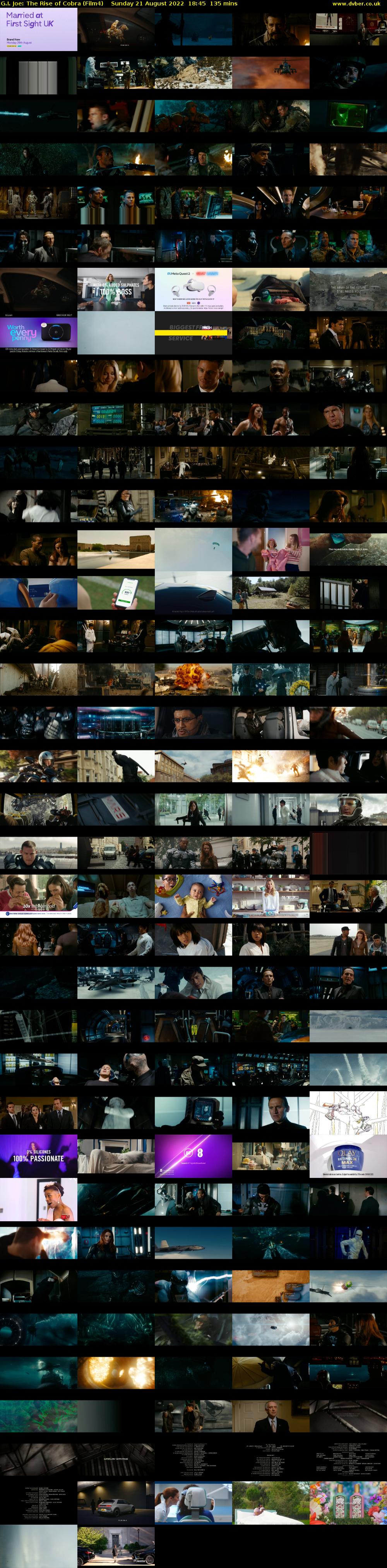 G.I. Joe: The Rise of Cobra (Film4) Sunday 21 August 2022 18:45 - 21:00