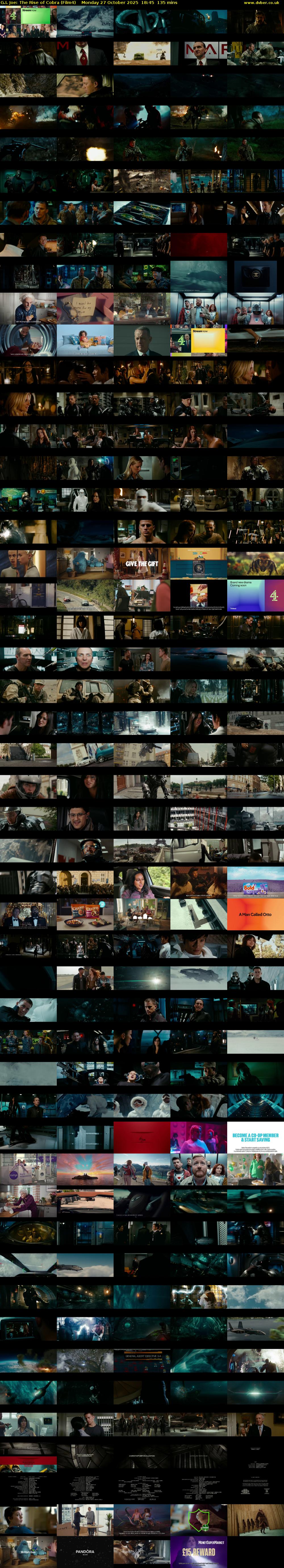 G.I. Joe: The Rise of Cobra (Film4) Monday 27 October 2025 18:45 - 21:00