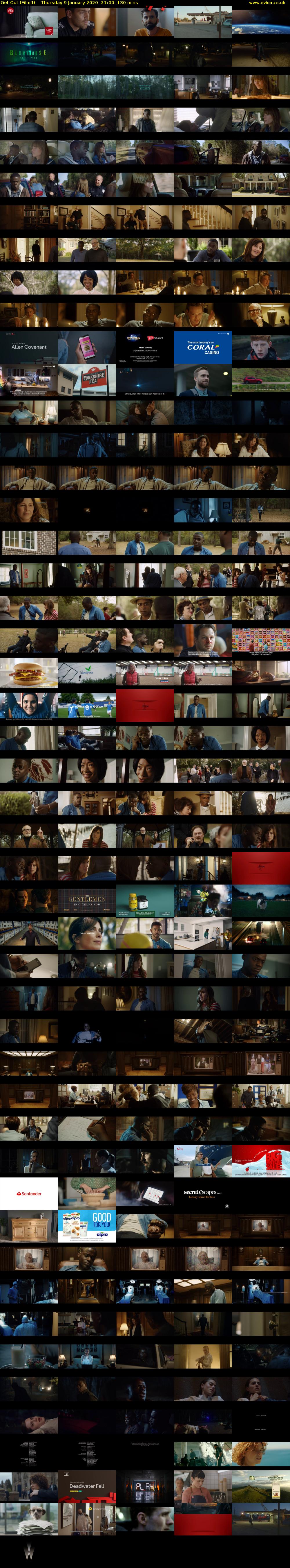 Get Out (Film4) Thursday 9 January 2020 21:00 - 23:10