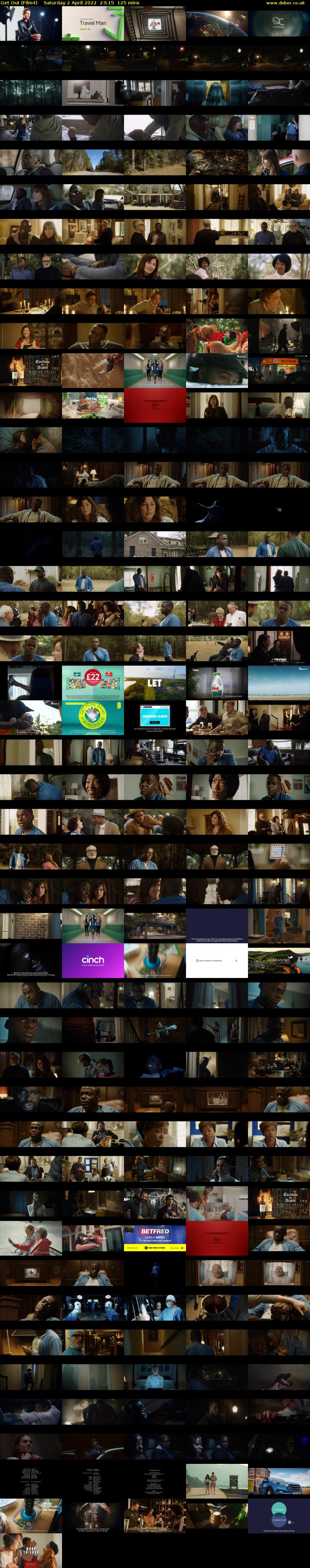 Get Out (Film4) Saturday 2 April 2022 23:15 - 01:20