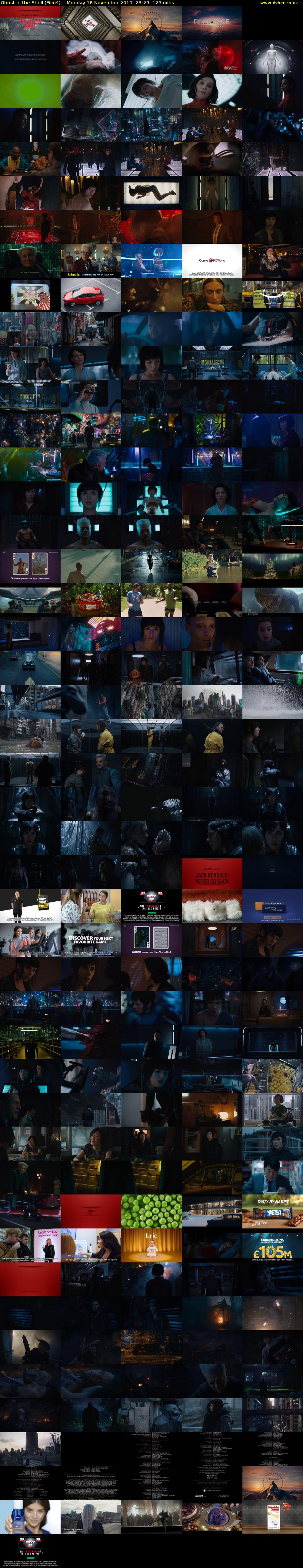 Ghost in the Shell (Film4) Monday 18 November 2019 23:25 - 01:30
