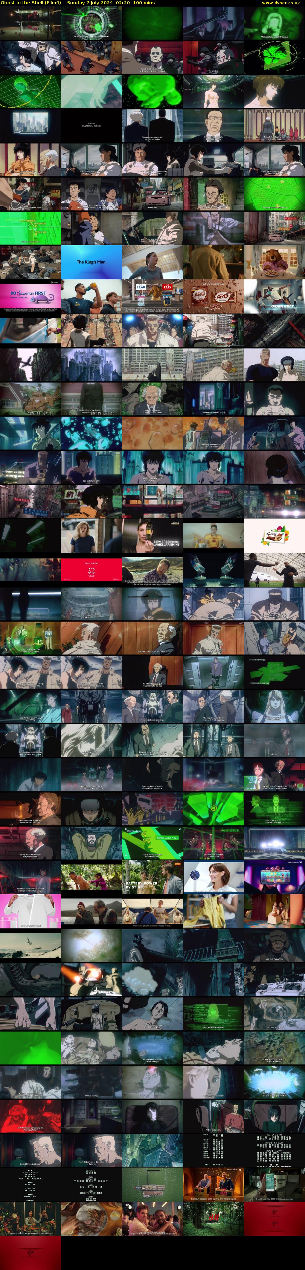 Ghost in the Shell (Film4) Sunday 7 July 2024 02:20 - 04:00