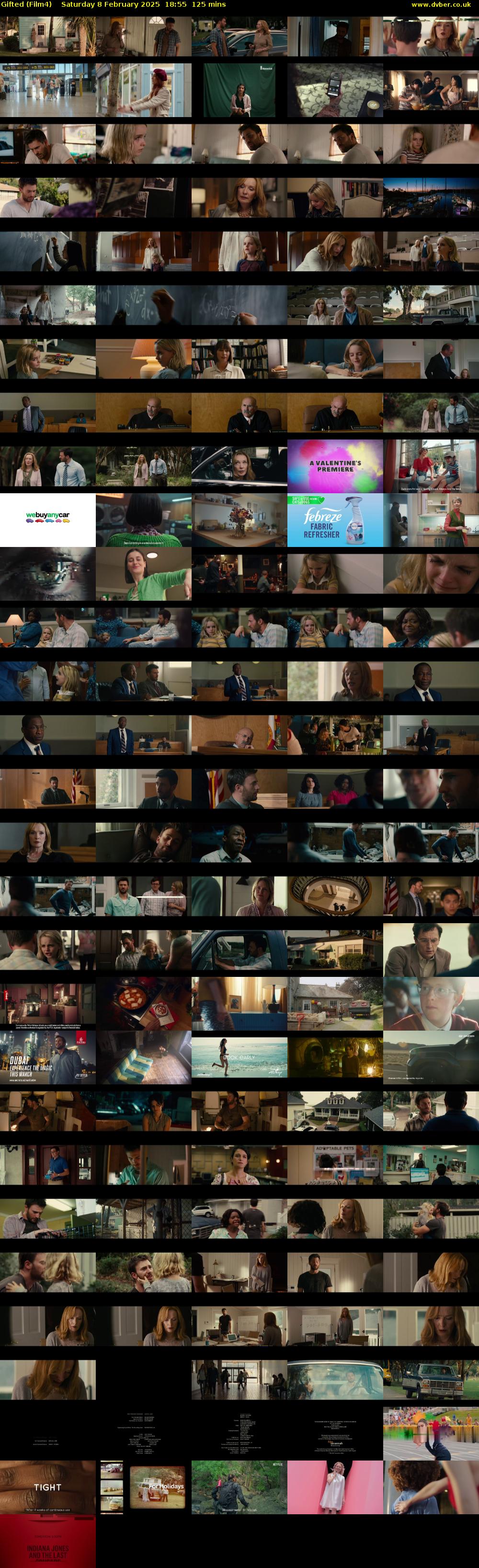 Gifted (Film4) Saturday 8 February 2025 18:55 - 21:00