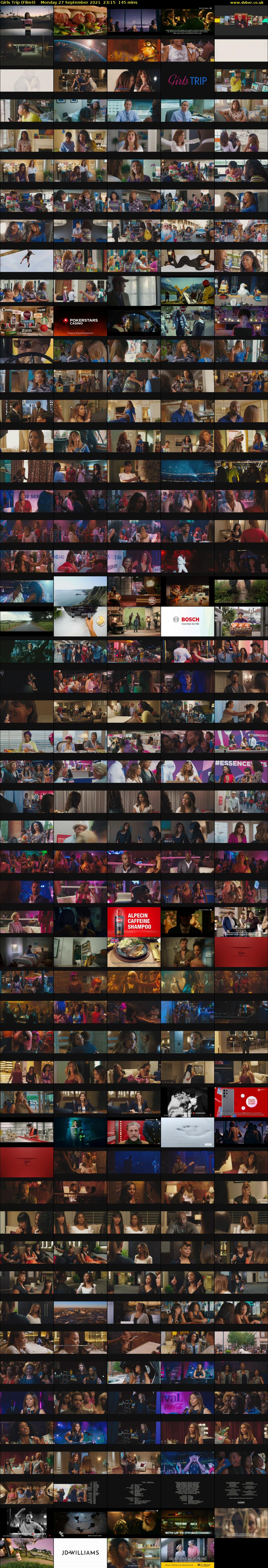 Girls Trip (Film4) Monday 27 September 2021 23:15 - 01:40