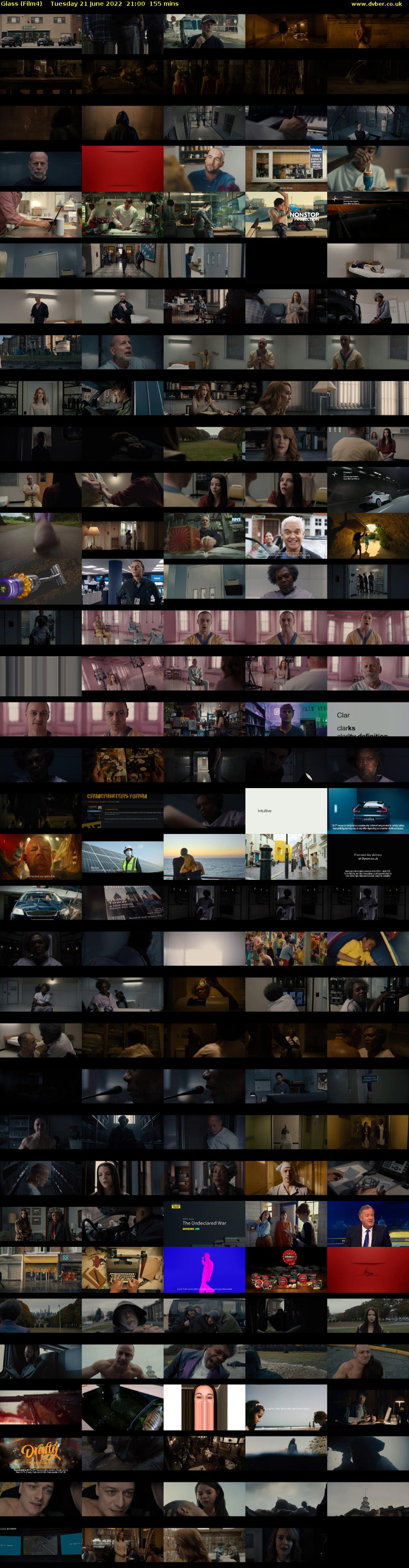 Glass (Film4) Tuesday 21 June 2022 21:00 - 23:35