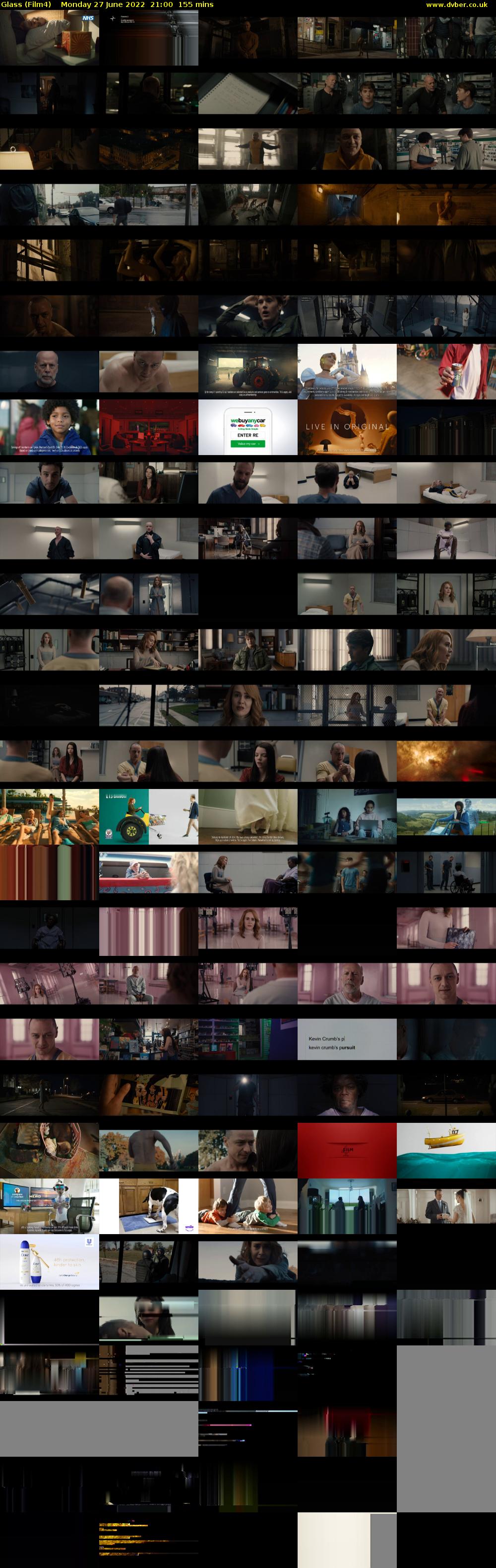 Glass (Film4) Monday 27 June 2022 21:00 - 23:35