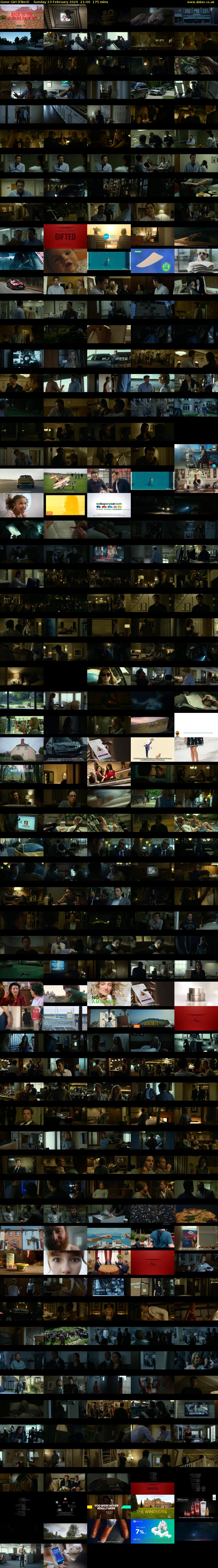 Gone Girl (Film4) Sunday 23 February 2020 21:00 - 23:55