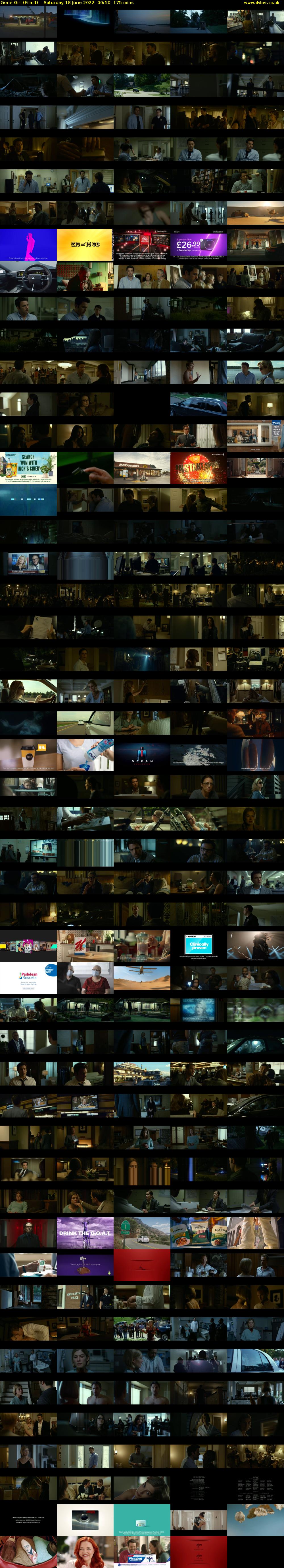 Gone Girl (Film4) Saturday 18 June 2022 00:50 - 03:45