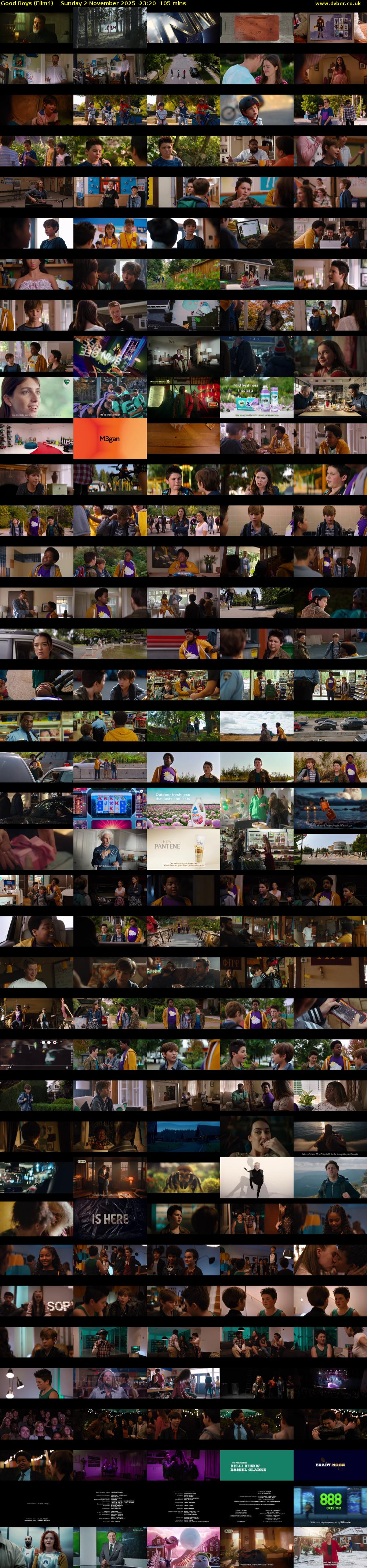 Good Boys (Film4) Sunday 2 November 2025 23:20 - 01:05