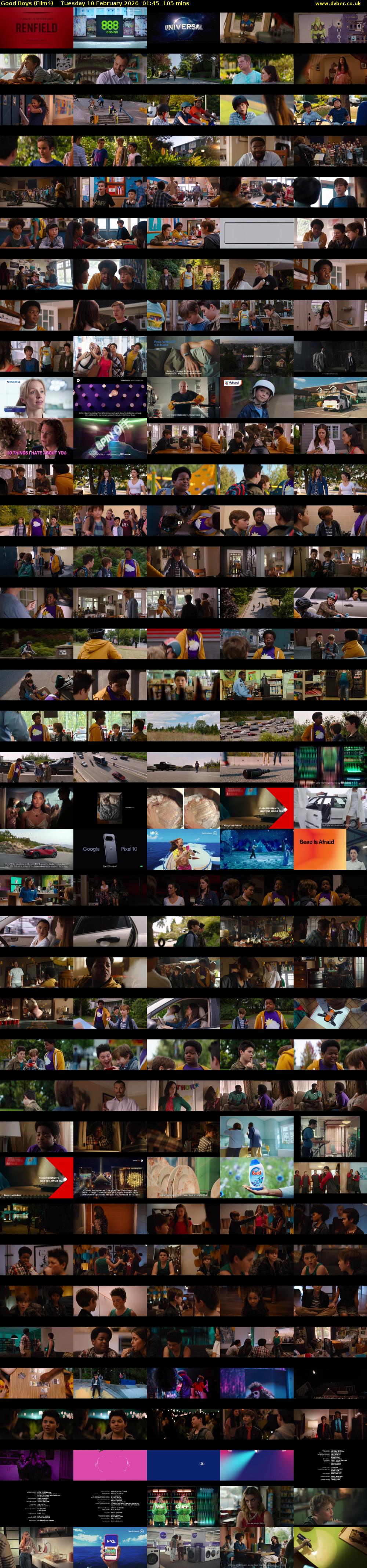 Good Boys (Film4) Tuesday 10 February 2026 01:45 - 03:30