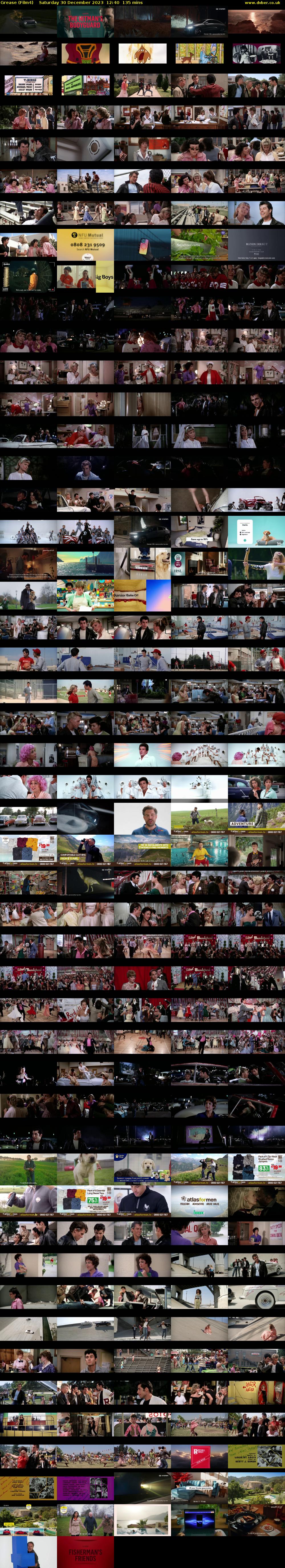 Grease (Film4) Saturday 30 December 2023 12:40 - 14:55