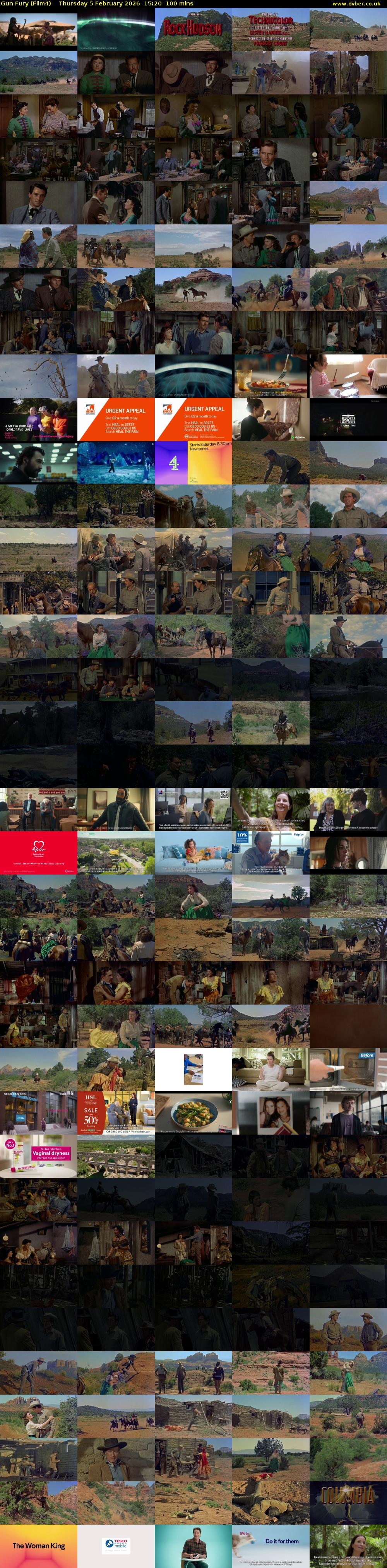 Gun Fury (Film4) Thursday 5 February 2026 15:20 - 17:00