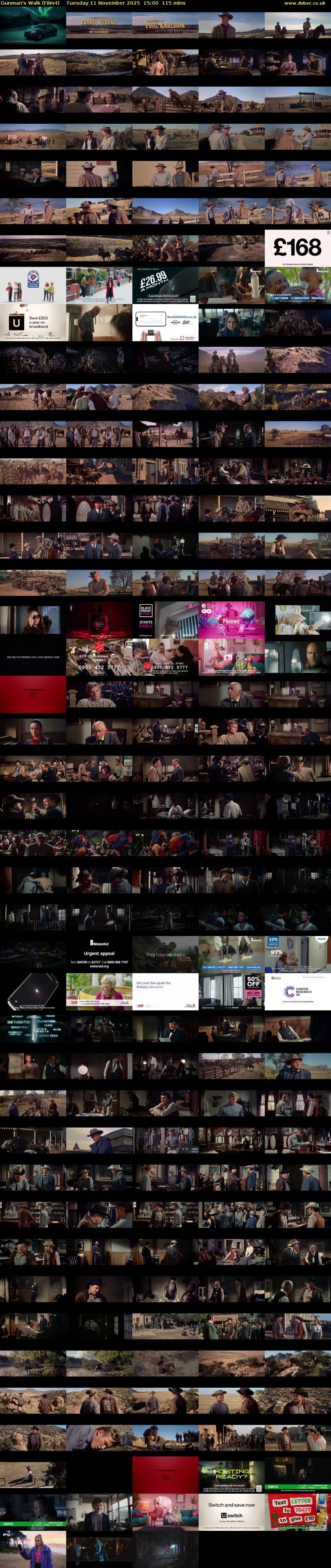 Gunman's Walk (Film4) Tuesday 11 November 2025 15:00 - 16:55