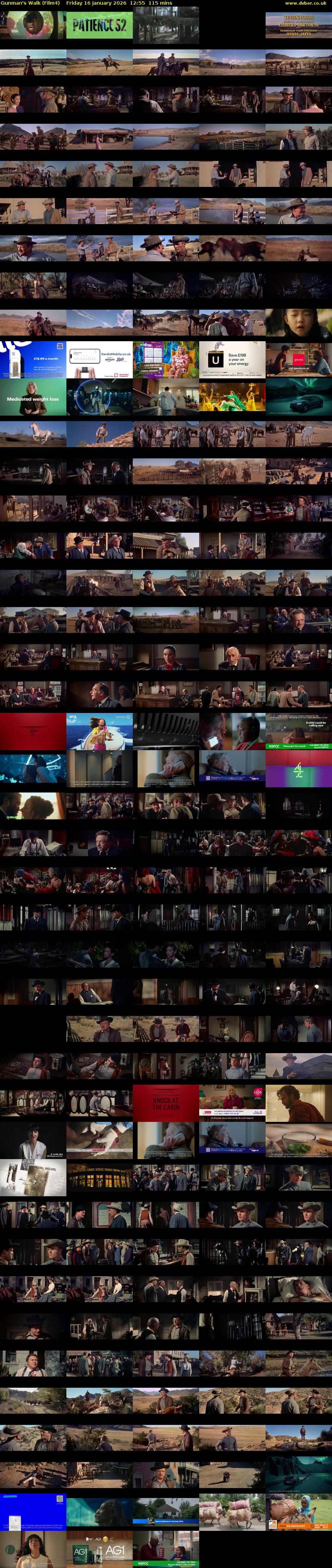 Gunman's Walk (Film4) Friday 16 January 2026 12:55 - 14:50