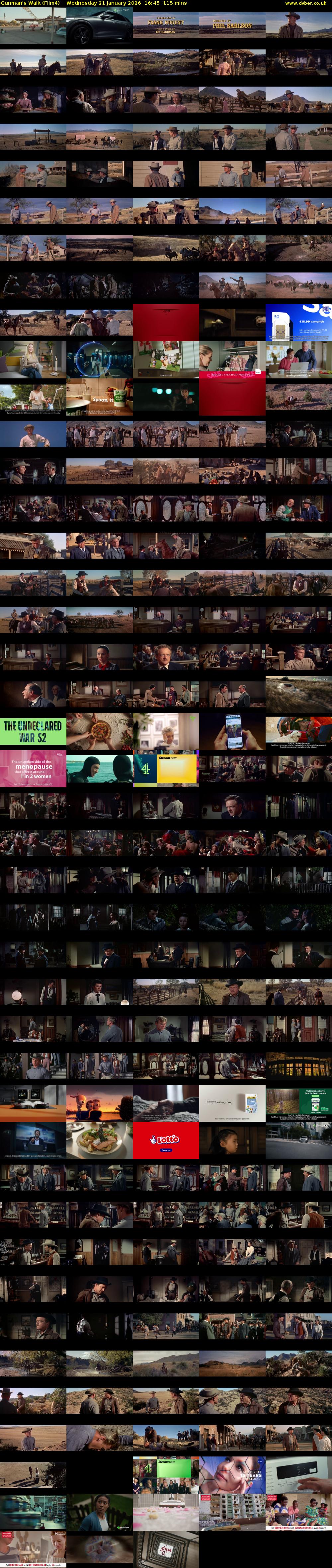 Gunman's Walk (Film4) Wednesday 21 January 2026 16:45 - 18:40