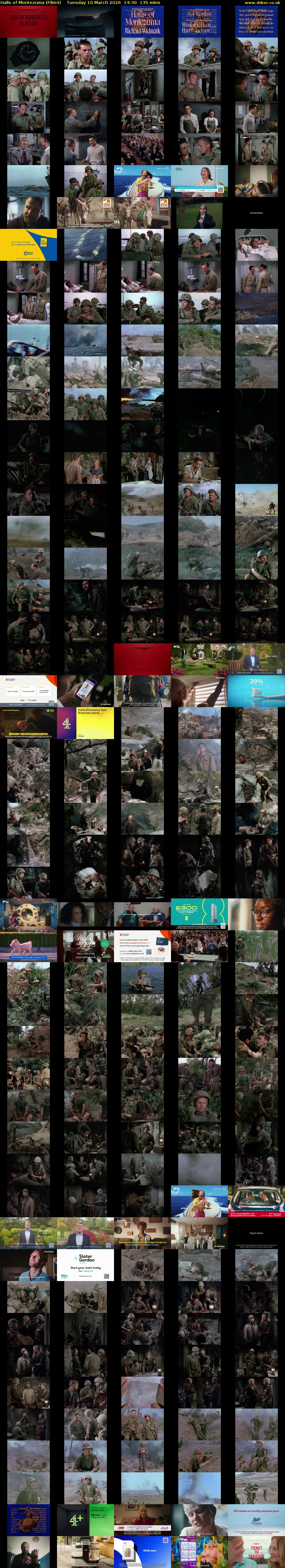 Halls of Montezuma (Film4) Tuesday 10 March 2026 14:30 - 16:45