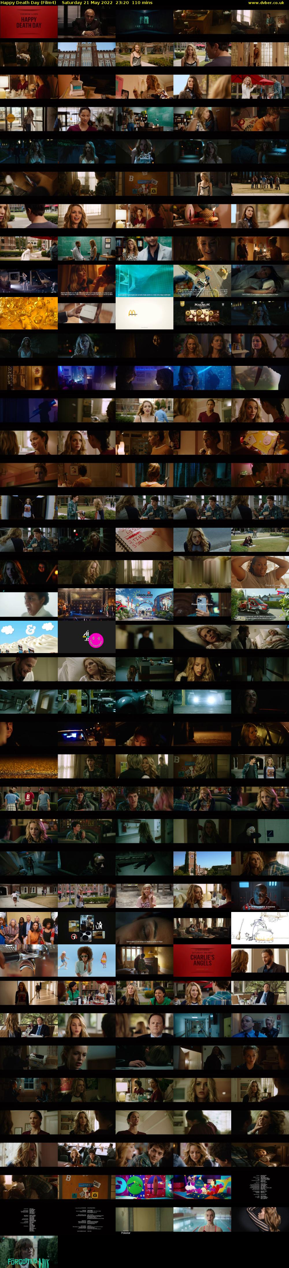 Happy Death Day (Film4) Saturday 21 May 2022 23:20 - 01:10