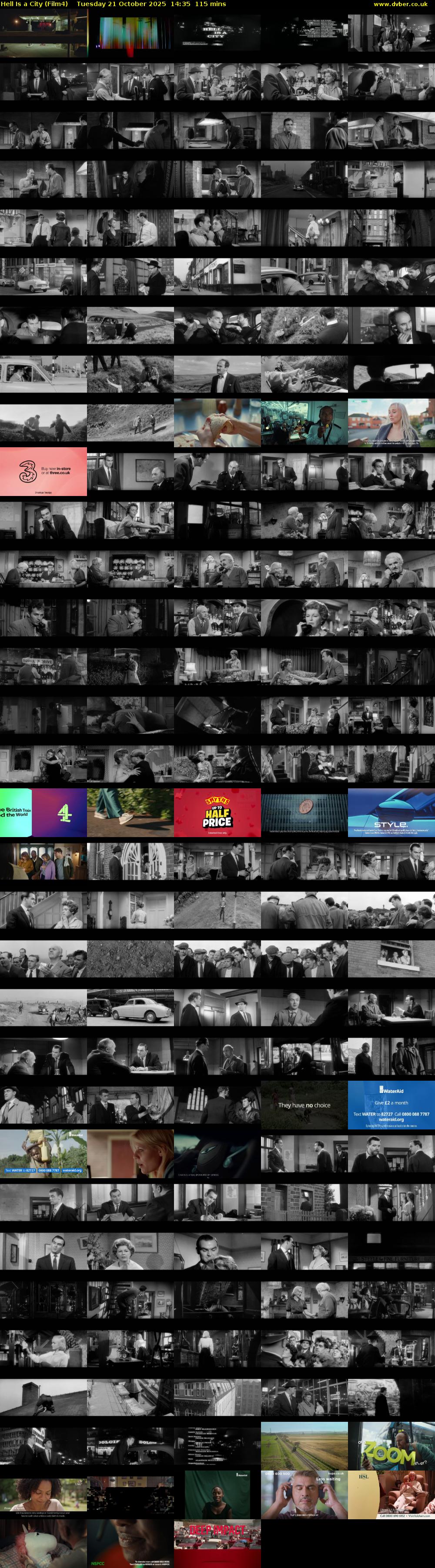 Hell Is a City (Film4) Tuesday 21 October 2025 14:35 - 16:30