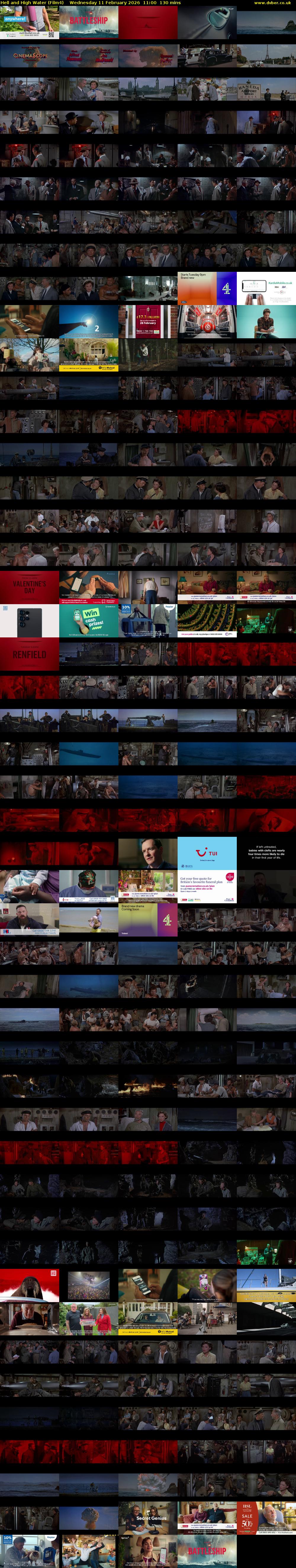 Hell and High Water (Film4) Wednesday 11 February 2026 11:00 - 13:10