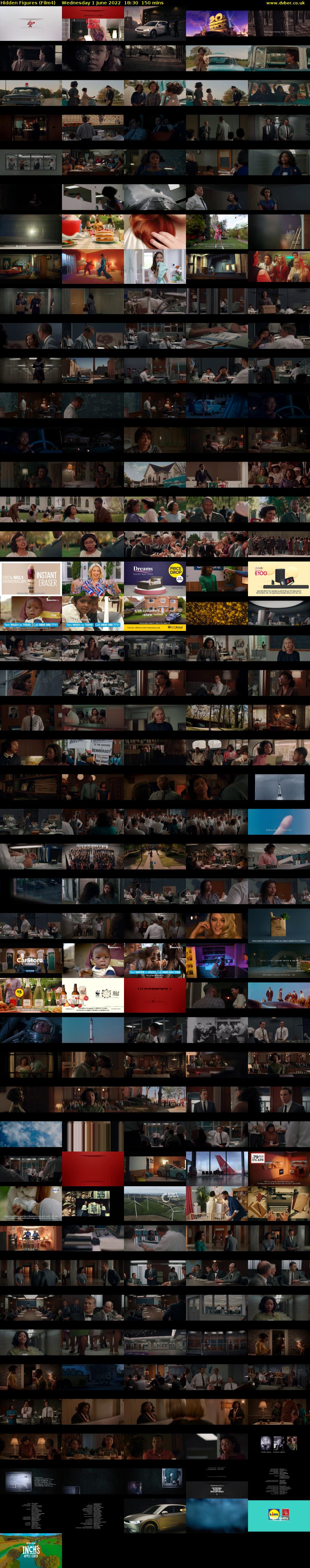 Hidden Figures (Film4) Wednesday 1 June 2022 18:30 - 21:00
