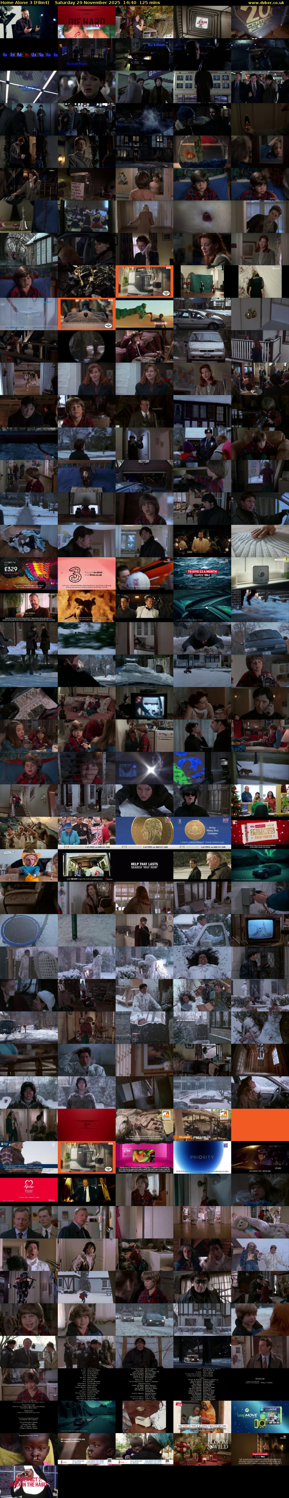 Home Alone 3 (Film4) Saturday 29 November 2025 14:40 - 16:45