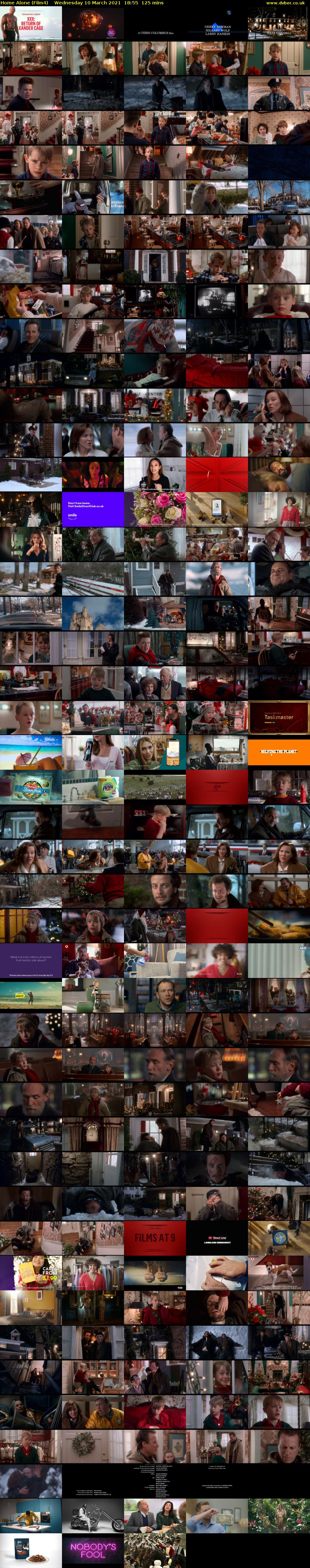 Home Alone (Film4) Wednesday 10 March 2021 18:55 - 21:00