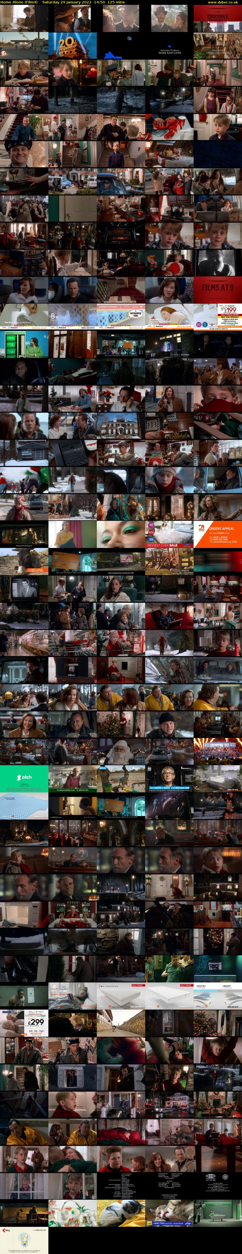 Home Alone (Film4) Saturday 29 January 2022 14:50 - 16:55