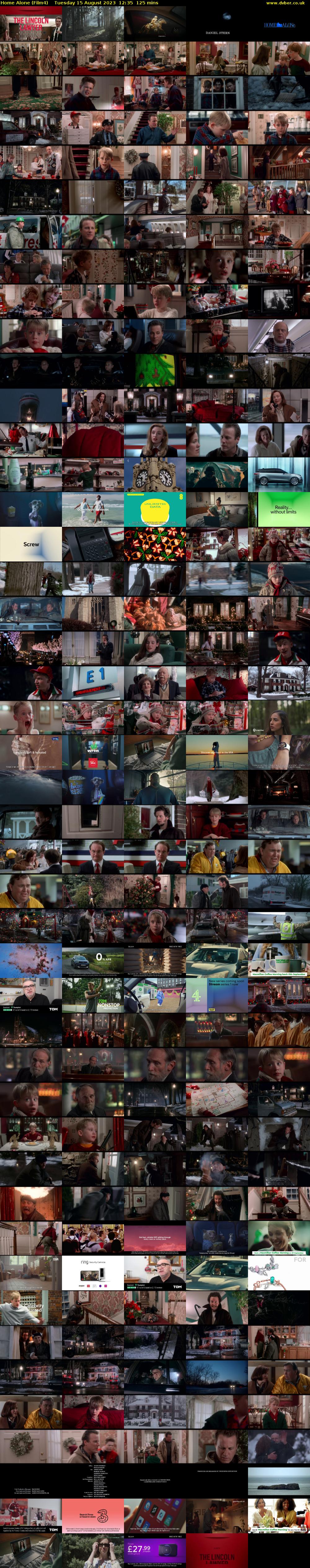 Home Alone (Film4) Tuesday 15 August 2023 12:35 - 14:40