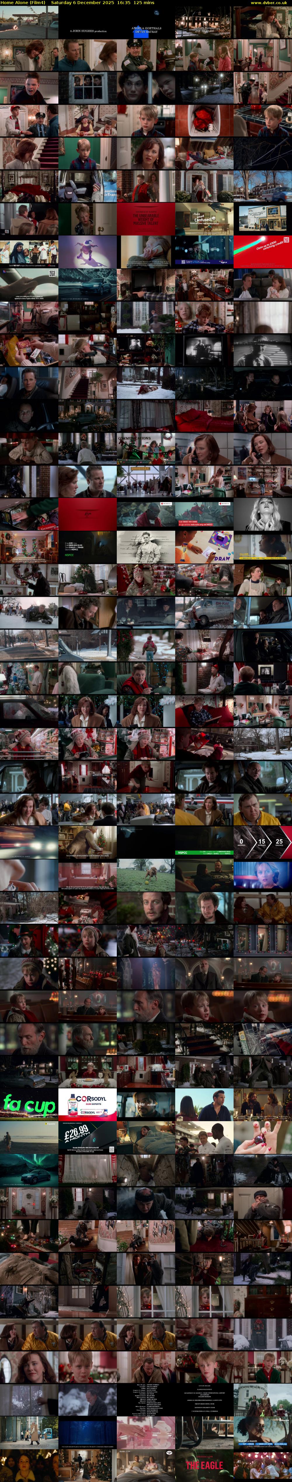 Home Alone (Film4) Saturday 6 December 2025 16:35 - 18:40