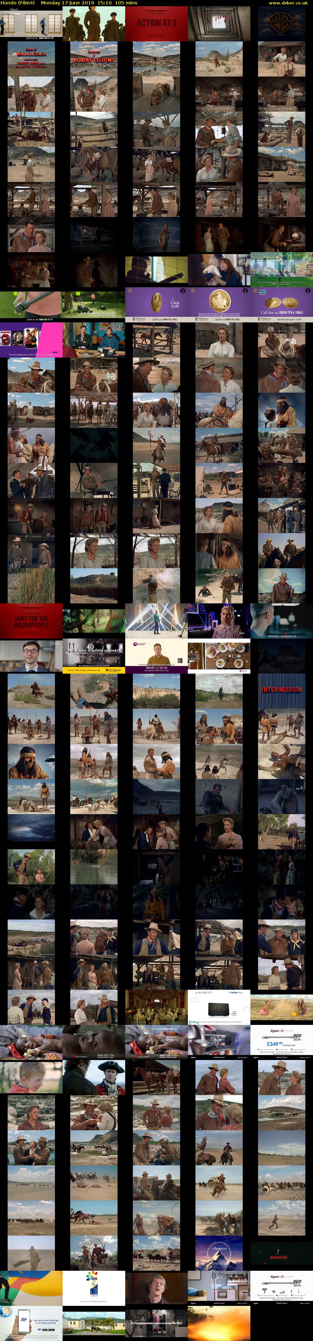 Hondo (Film4) Monday 17 June 2019 15:10 - 16:55