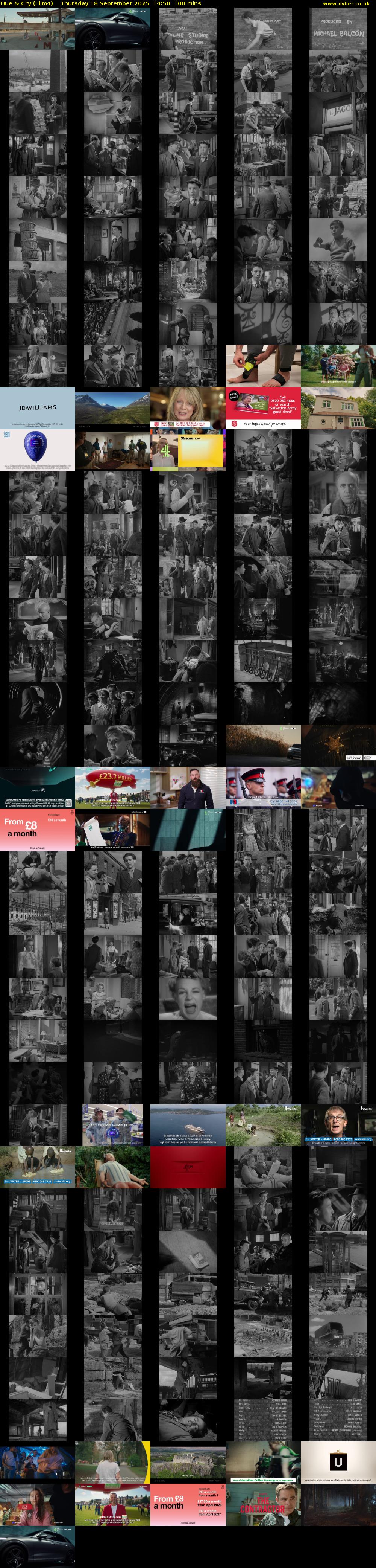 Hue & Cry (Film4) Thursday 18 September 2025 14:50 - 16:30