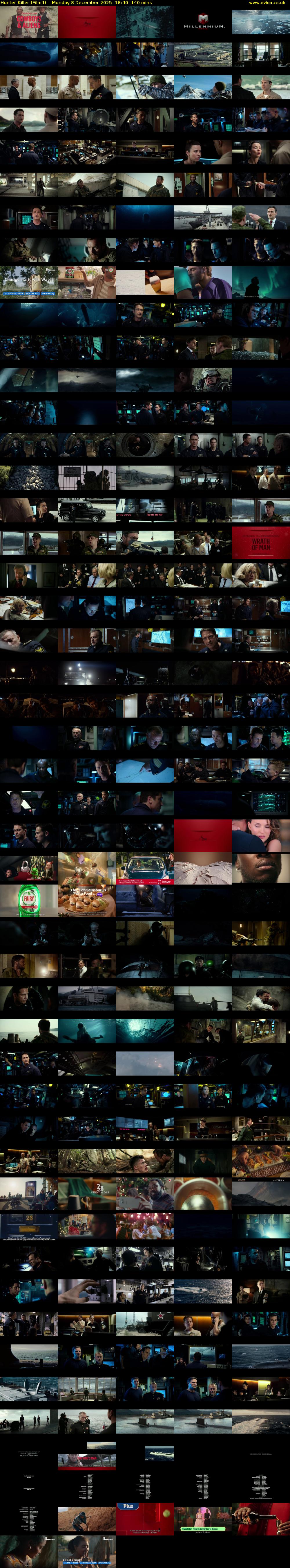 Hunter Killer (Film4) Monday 8 December 2025 18:40 - 21:00