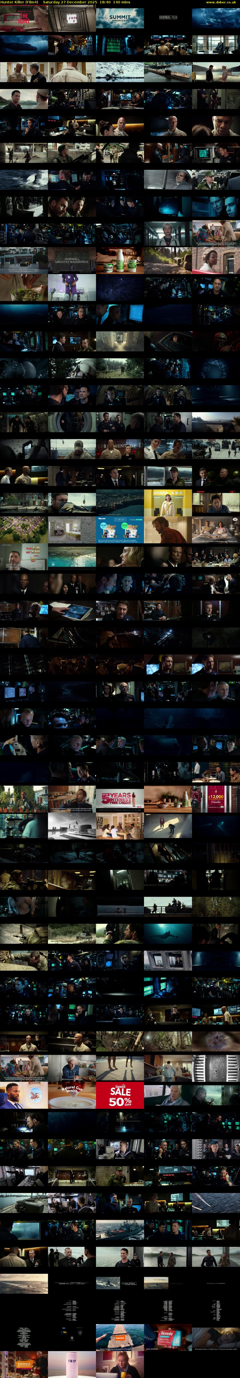 Hunter Killer (Film4) Saturday 27 December 2025 18:40 - 21:00