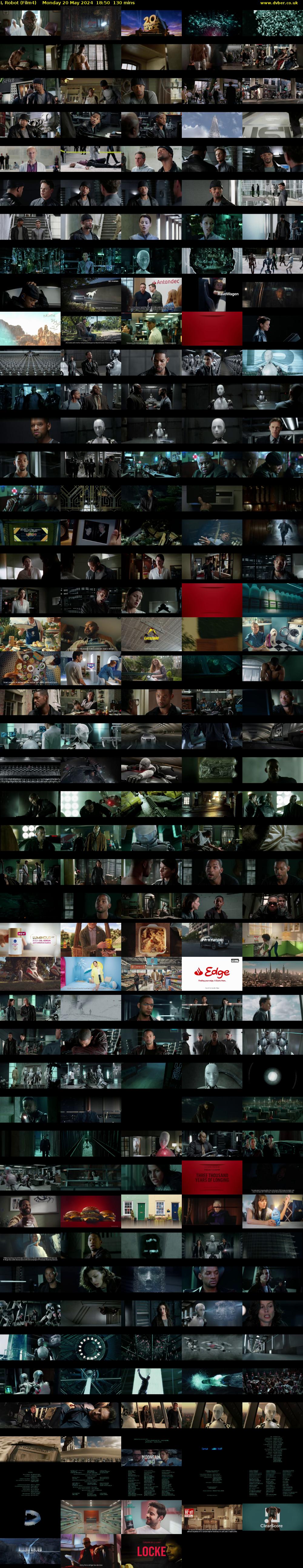 I, Robot (Film4) Monday 20 May 2024 18:50 - 21:00
