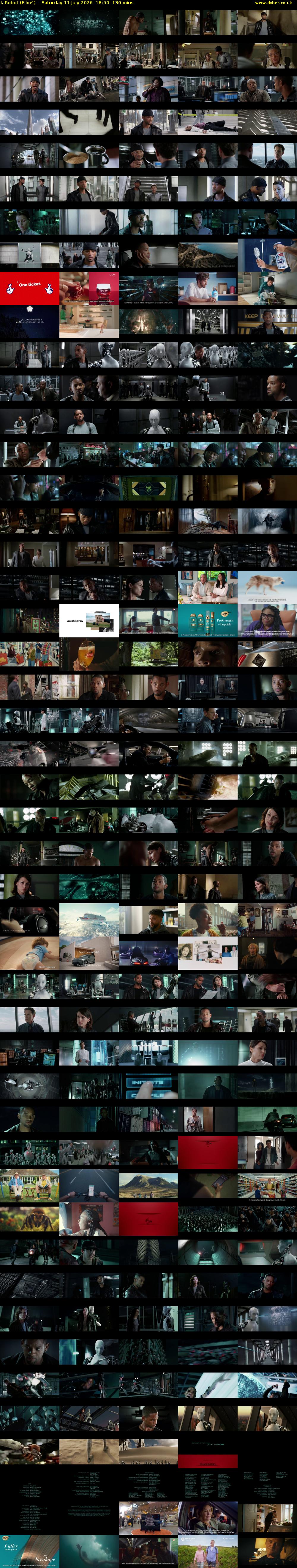 I, Robot (Film4) Saturday 11 July 2026 18:50 - 21:00