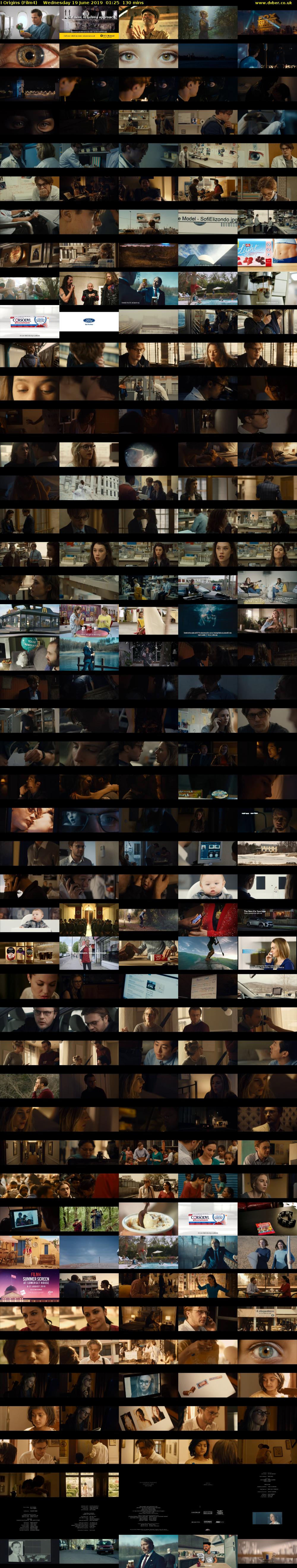 I Origins (Film4) Wednesday 19 June 2019 01:25 - 03:35