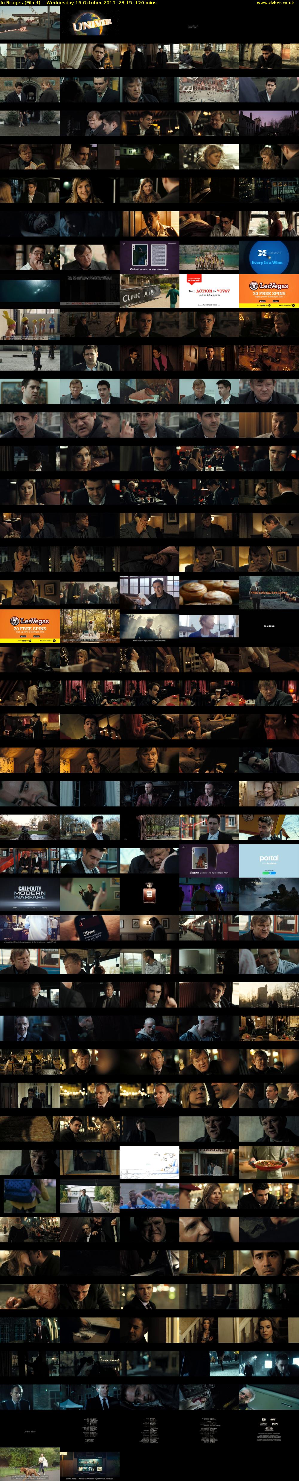 In Bruges (Film4) Wednesday 16 October 2019 23:15 - 01:15