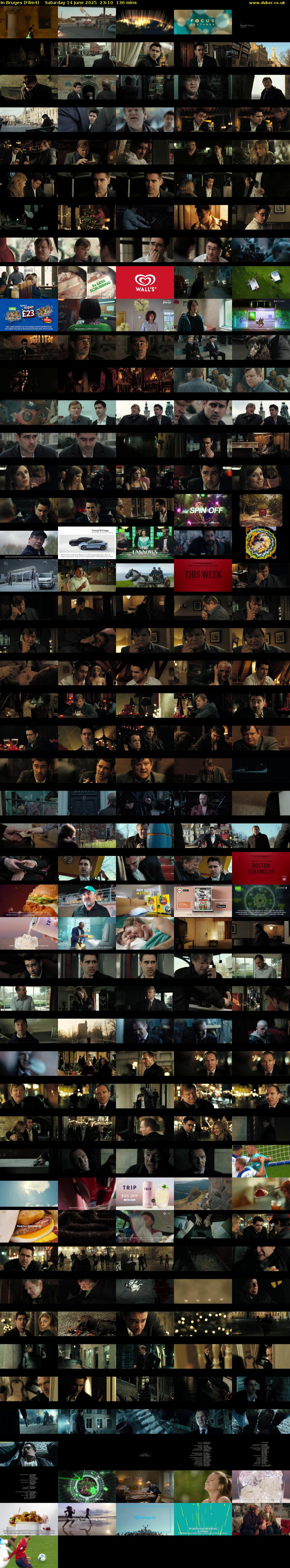 In Bruges (Film4) Saturday 14 June 2025 23:10 - 01:20