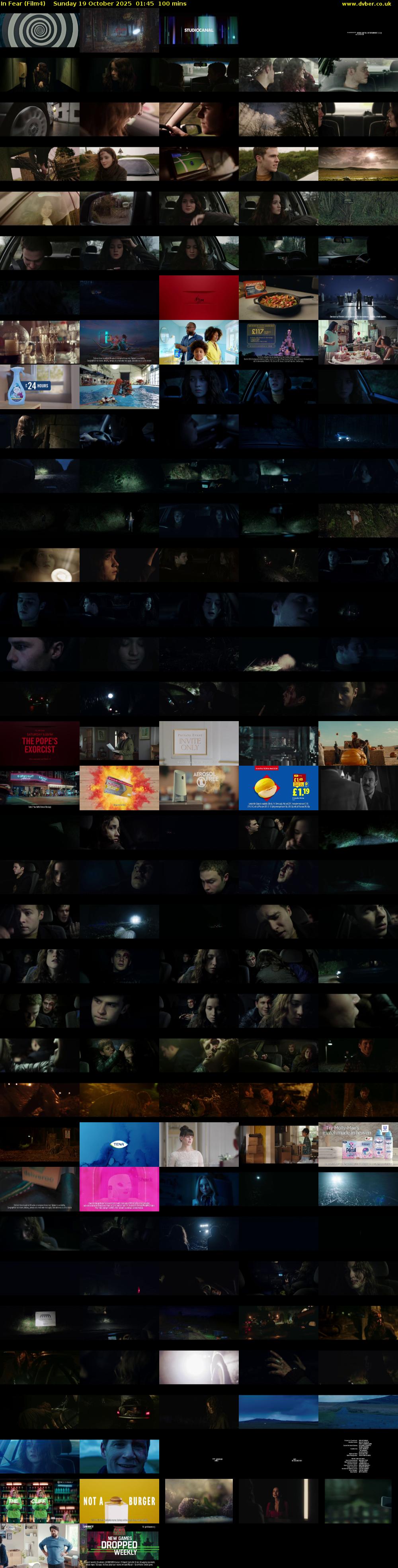 In Fear (Film4) Sunday 19 October 2025 01:45 - 03:25