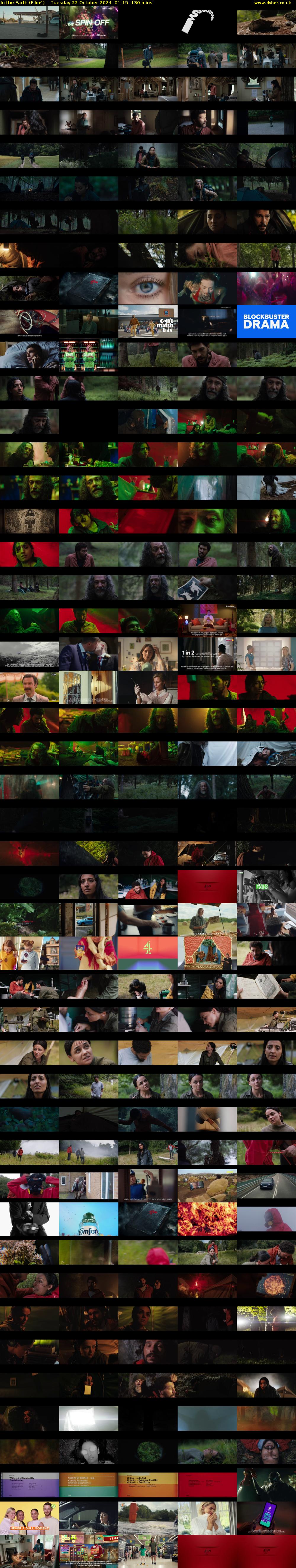 In the Earth (Film4) Tuesday 22 October 2024 01:15 - 03:25