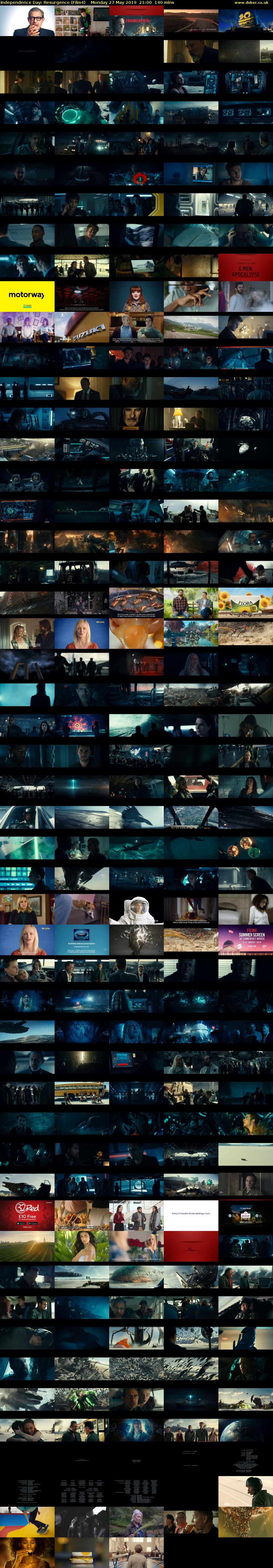Independence Day: Resurgence (Film4) Monday 27 May 2019 21:00 - 23:20