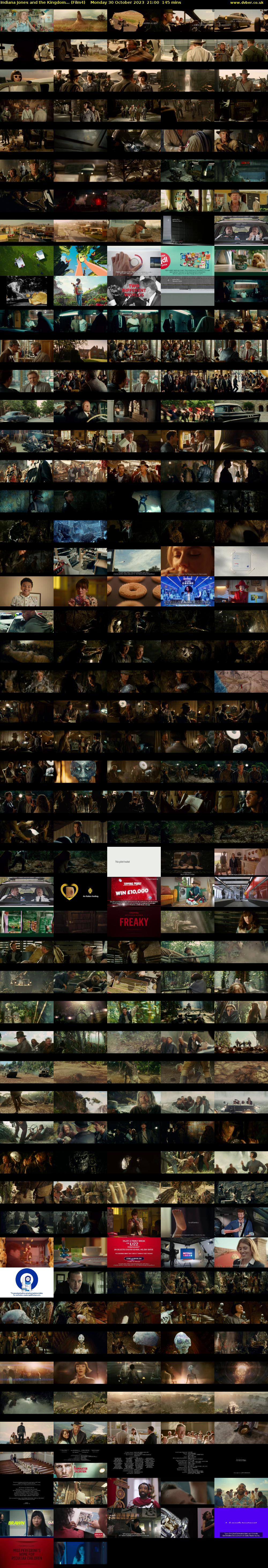 Indiana Jones and the Kingdom... (Film4) Monday 30 October 2023 21:00 - 23:25