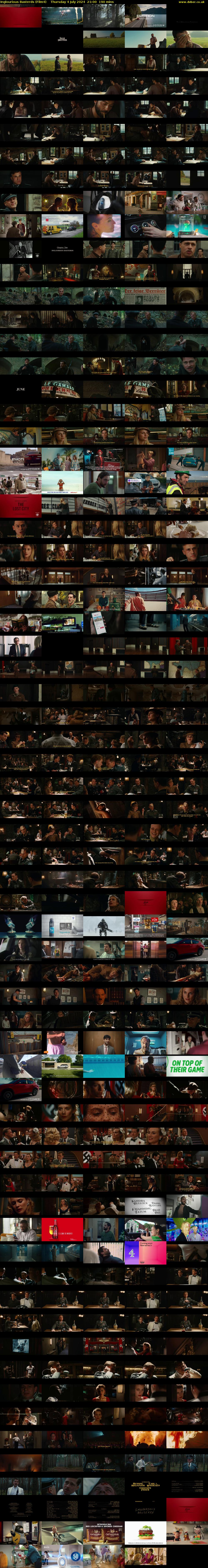 Inglourious Basterds (Film4) Thursday 4 July 2024 21:00 - 00:10