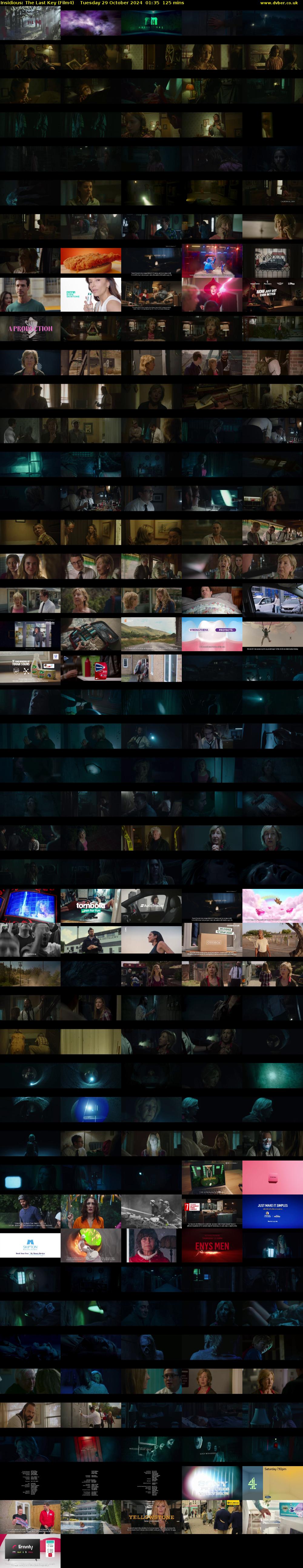 Insidious: The Last Key (Film4) Tuesday 29 October 2024 01:35 - 03:40